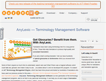 Tablet Screenshot of anylexic.com